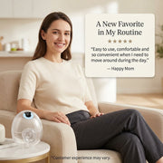 Wearable Hands-Free Electric Breast Pump – 4 Modes & 36 Suction Levels